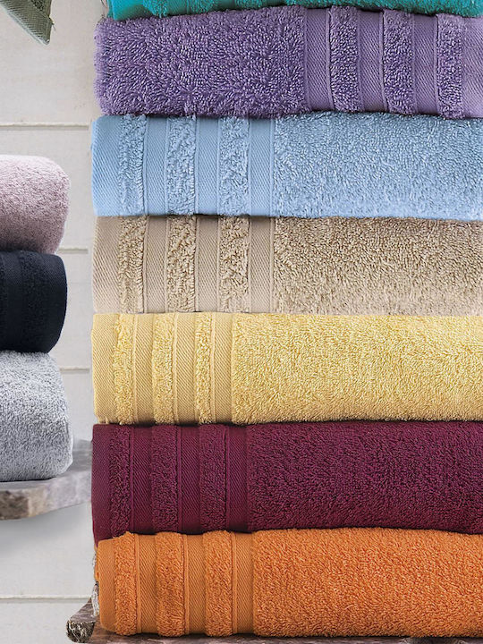 Rythmos Bath Towel Lagoon 70x140cm 15 Yellow Weight 470gr/m²