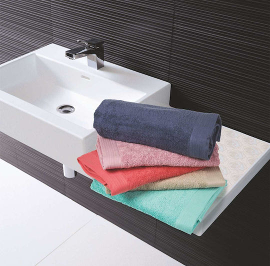 Kipper Πετσέτα Χεριών Prestige 30x50εκ. Μαύρη Βάρους 480gr/m²