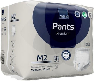 Abena Premium Incontinence Underwear M2 Medium 15pcs