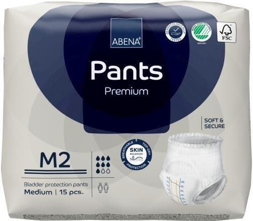 Abena Premium Πάνες Βρακάκι Ακράτειας M2 Medium 15τμχ