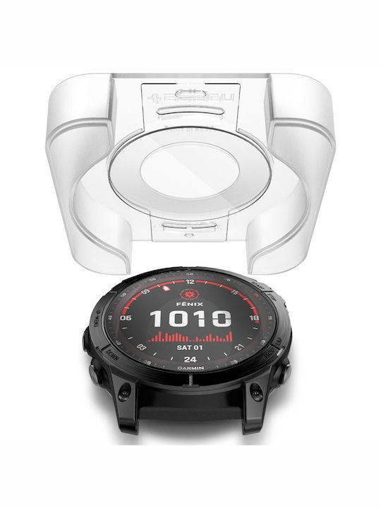 Spigen GLAS.tR EZ Fit Tempered Glass for the Garmin Fenix 7X 2pcs AGL04633