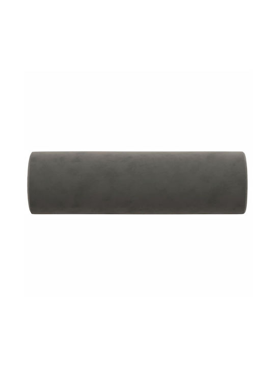 vidaXL Sofa-Kissen aus Samt Dunkelgrau 2 Stück 15x50cm