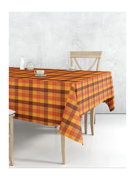 Sunshine Tablecloth 6997 Orange 140x220cm 172-4-6997-orange