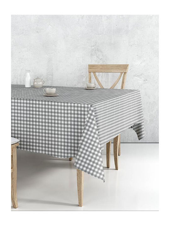 Sunshine 5467 Cotton & Polyester Tablecloth Grey 140x180cm 172-3-5467-grey