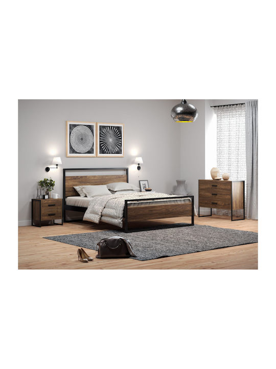 Schlafzimmermöbel-Set Lora 160x200cm 4 Stück