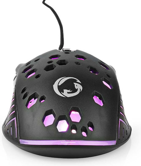 Nedis GMWD410BK RGB Gaming Ποντίκι 7200 DPI Μαύρο
