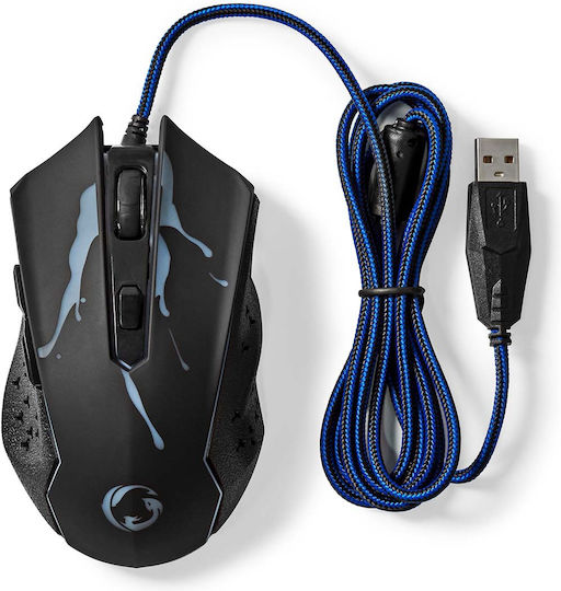 Nedis GMWD210BK Mouse De Gaming 3600 DPI Negru