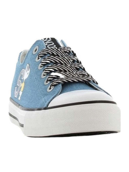 Snoopy Peanuts Παιδικά Sneakers Μπλε