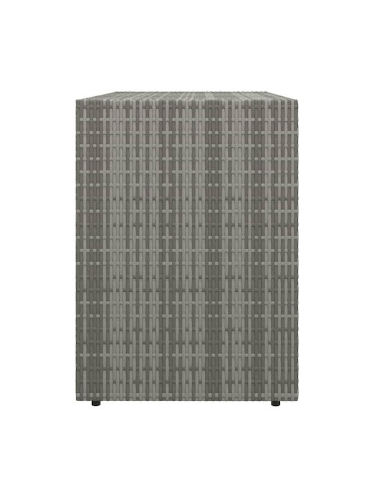 Dulap cu două uși Metal Gri 100x55.5x80cm