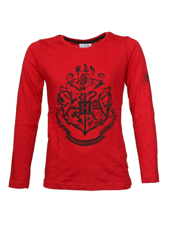 Warner Bros Kids Blouse Long Sleeve Red