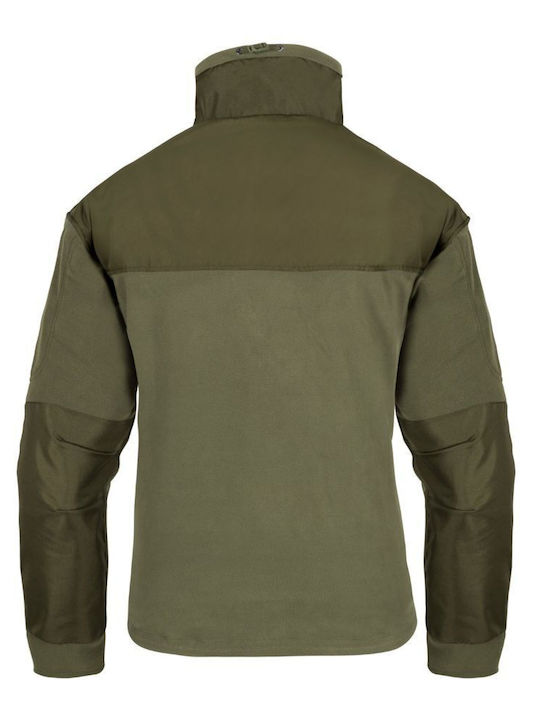 Helikon Tex Classic Army Hunting Cardigan Fleece Olive Green / Black