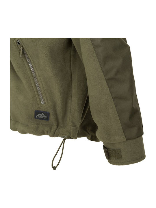 Helikon Tex Classic Army Hunting Cardigan Fleece Olive Green / Black