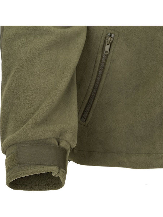 Helikon Tex Classic Army Hunting Cardigan Fleece Olive Green / Black