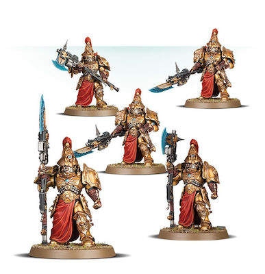 Games Workshop Warhammer 40000 Adeptus Custodes Custodian Wardens Figures 99120108077