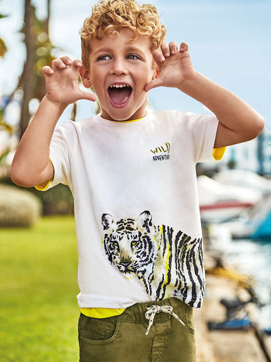 Mayoral T-shirt Λευκό