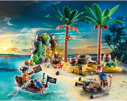 Playmobil Pirates Pirate Treasure Island for 4-10 years old