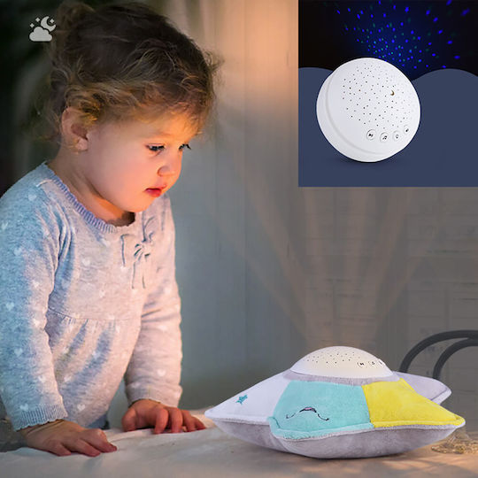 Bebe Stars Παιχνίδι Ύπνου Προβολέας Star από Ύφασμα με Μουσική και Φως για Νεογέννητα