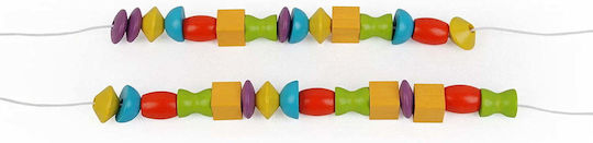 Plan Toys Lacing Toy Beads made of Wood for 36++ Months