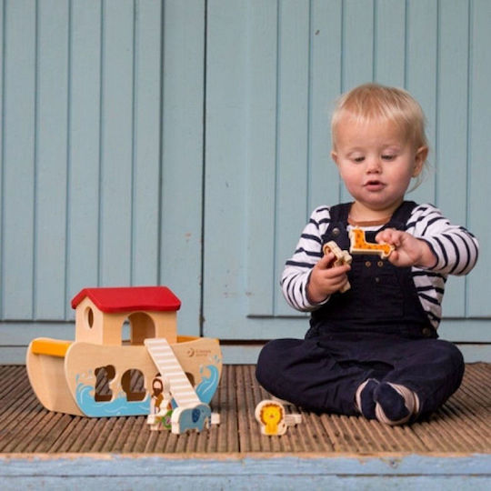 Classic World Arche Noah's Ark aus Holz für 36++ Monate