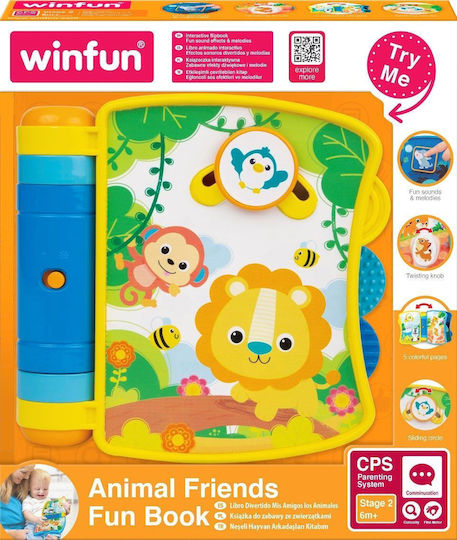 MG Toys Βιβλίο Δραστηριοτήτων Animal Friends Fun Book για 6+ Μηνών