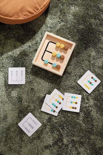 Kids Concept Sort Shapes Joc Educațional de Cunoștințe din Lemn pentru 3+ Ani