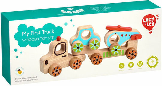Lucy & Leo Fahrzeug Meine Ersten Fahrzeuge aus Holz für 36++ Monate