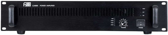 GloboStar CA660 Integrated Commercial Amplifier 660W/4Ω Black