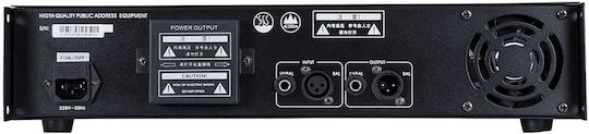 GloboStar CA660 Integrated Commercial Amplifier 660W/4Ω Black