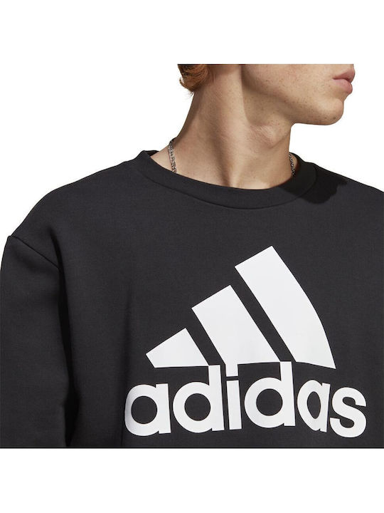 Essentials French Terry Big Logo Sweatshirt Black