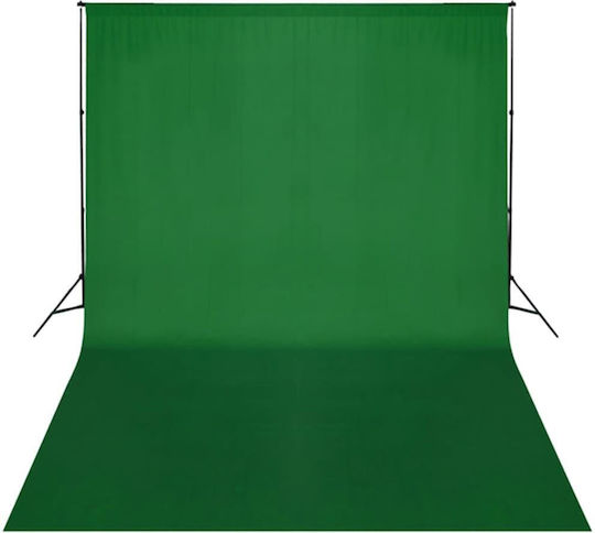 vidaXL Σετ Φώτα, Φόντο & Ανακλαστήρας Lighting Kit for Studio