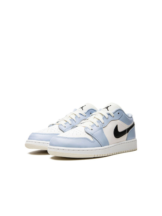 Nike Kinder-Sneaker Air Jordan 1 Ice Blue / Black / Sail / White