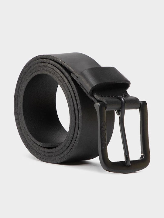 Seine Men's Belt Leather Black