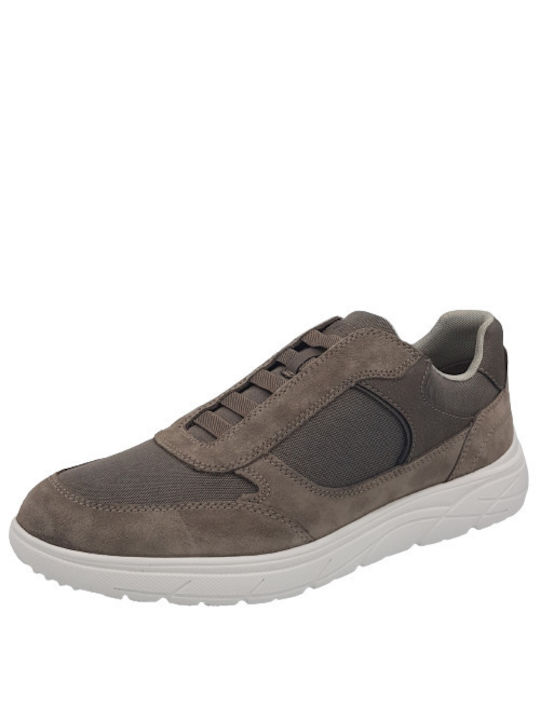 Geox Portello Herren Anatomisch Sneakers Beige