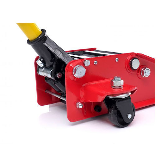 Kraft & Dele Hydraulic Carriage Jack with Lifting Capacity up to 50.5cm and Weight Capacity up to 3.5 Tons