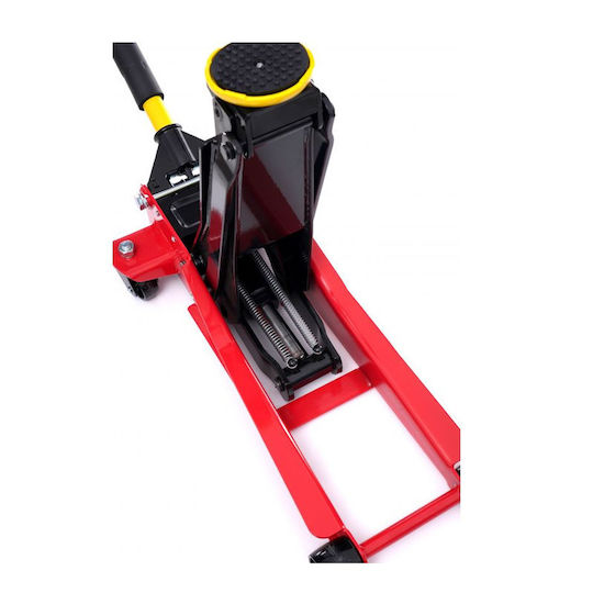 Kraft & Dele Hydraulic Carriage Jack with Lifting Capacity up to 50.5cm and Weight Capacity up to 3.5 Tons