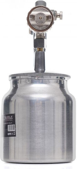 Kraft & Dele Luft-Spritzpistole HVLP Unter Becher 1.8mm