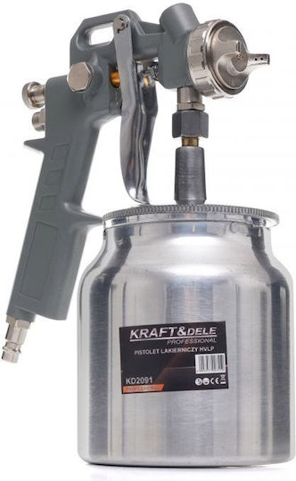 Kraft & Dele Luft-Spritzpistole HVLP Unter Becher 1.8mm