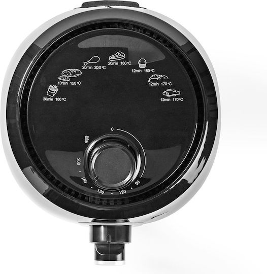 Nedis Air Fryer 2.4lt Μαύρο KAAF120FBK