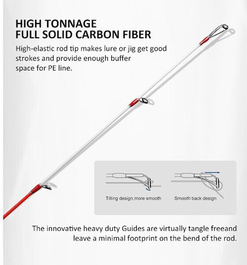 Noeby Leisure K5 Lanseta de pescuit pentru Jigging 1.83m 300gr