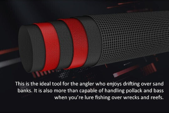 Noeby Boat Fishing Rod for Vertical Fishing / Inchiku / Jigging / Trolling 2.13m 80-300gr