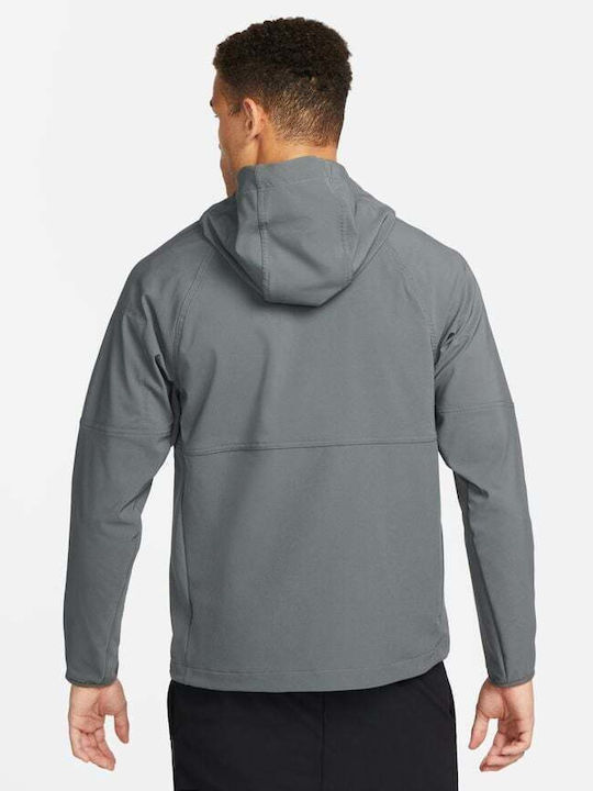 Nike Pro Flex Vent Max Ανδρικό Μπουφάν Iron Grey