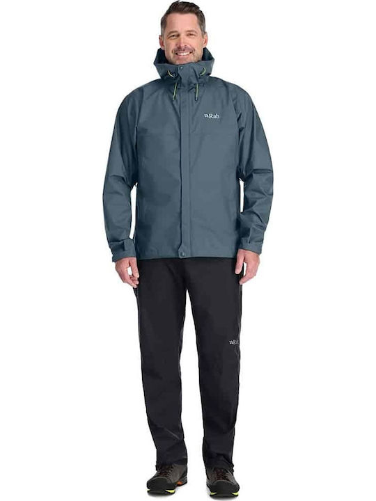 Downpour Eco Winter Jacket Hardshell Waterproof and Windproof Orion Blue