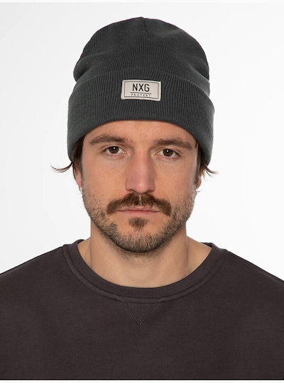 Beanie Ανδρικός Σκούφος Πλεκτός Asphalt