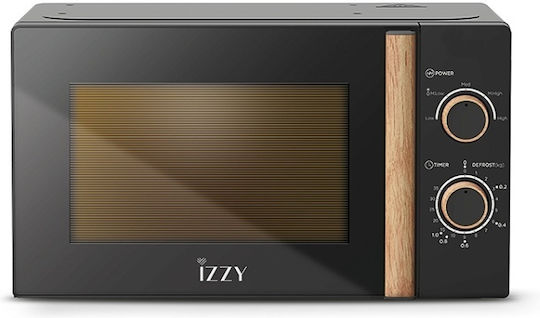 Izzy IZ-8006 Φούρνος Μικροκυμάτων 20lt Μαύρος