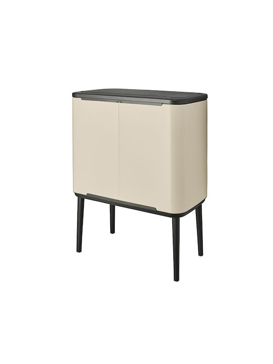 Brabantia Coș De Gunoi Bo Împingeți Soft Beige 33lt
