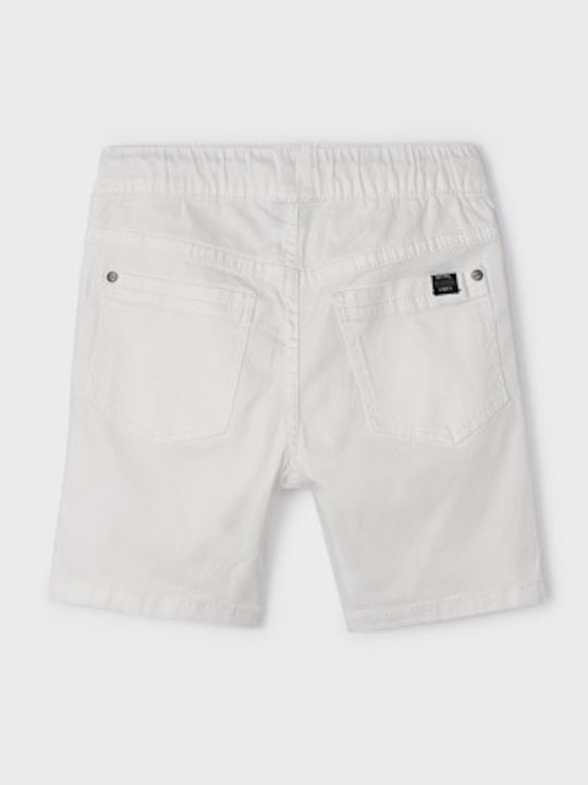 Kinder-Shorts/Bermudas Stoff Weiß