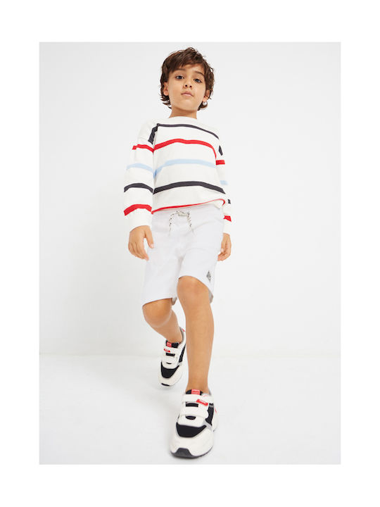 Mayoral Kinder Shorts/Bermudas Stoff Weiß