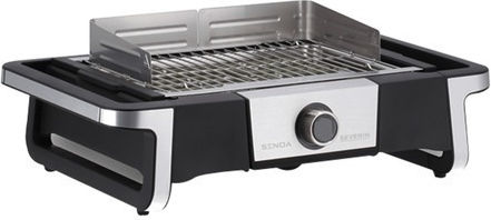 Severin Senoa Tabletop Electric Grill Grill 3000W with Adjustable Thermostat 41.5cmx24cmcm
