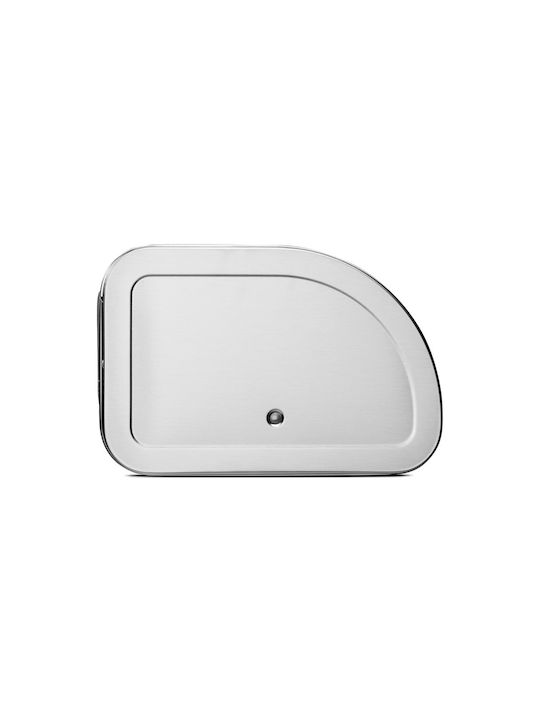 Brabantia Roll Top Ψωμιέρα με Καπάκι Μεταλλική Matt Steel
