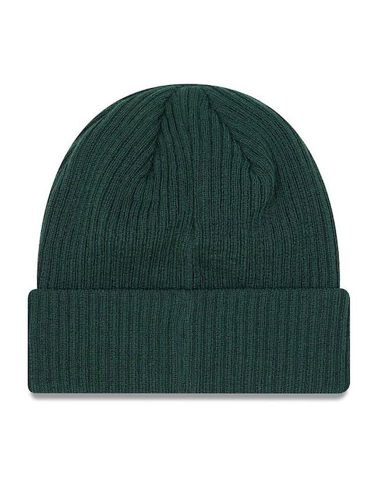 New Era Ribbed Beanie Cap Green